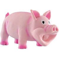 Produktbild von Nobby Hundespielzeug Schwein aus Latex in Pink mit Quietschfunktion