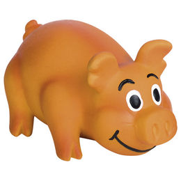 Produktbild von Nobby Hundespielzeug Schwein aus Latex mit Quietschfunktion in Orange