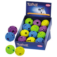 Produktbild von Nobby Hundespielzeug Soft TPR Ball 6,5 cm bunt und schwimmfähig
