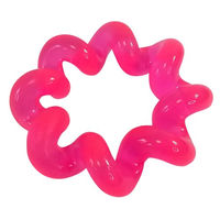 Produktbild von Nobby Hundespielzeug Spiralring aus TPR für die Zahnpflege in Rosa/Pink Ø 17 cm