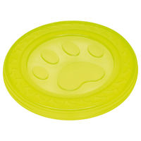 Produktbild von Nobby Hundespielzeug TPR Fly-Disc Paw Gelb 22cm Schwimmfähig - 1 Stk.