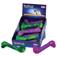 Produktbild von Nobby Hundespielzeug TPR Knochen bunt und schwimmfähig