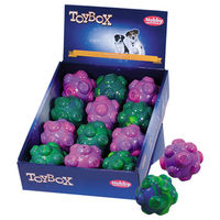 Produktbild von Nobby Hundespielzeug TPR Noppenball aus Gummi 7cm bunt mit Quietschfunktion