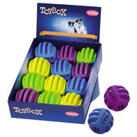 Produktbild von Nobby Hundespielzeug TPR Schaumball aus Gummi bunt