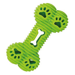 Produktbild von Nobby Hundespielzeug TPR Schaumknochen grün 13 cm - 13 cm