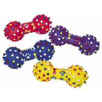 Produktbild von Nobby Hundespielzeug Vinyl Hantel Classic mit Squeaker bunt - 17 cm