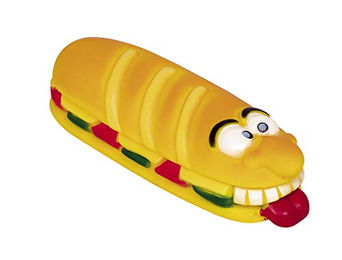 Nobby Hundespielzeug Vinyl Sandwich Classic mit Squeaker bunt 19 cm - 19 cm – Bild 1 von 4