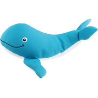 Produktbild von Nobby Hundespielzeug Wal Floating XL blau mit Squeaker schwimmfähig