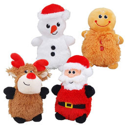 Produktbild von Nobby Hundespielzeug Xmas Bunte Plüsch-Figur mit Squeaker 16-19cm