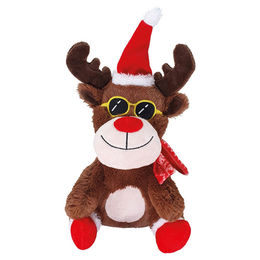 Produktbild von Nobby Hundespielzeug Xmas Elch Cool Plüschspielzeug Braun