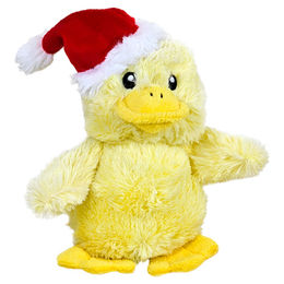 Produktbild von Nobby Hundespielzeug Xmas Ente Daggi aus Plüsch Gelb 13 cm