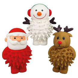Produktbild von Nobby Hundespielzeug Xmas Latex Figur mit Squeaker Bunt 11,5-13cm