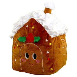 Nobby Hundespielzeug Xmas Lebkuchenhaus aus Plüsch – Bild 1 von 1