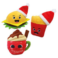 Produktbild von Nobby Hundespielzeug Xmas Plüsch Food buntes Plüschspielzeug