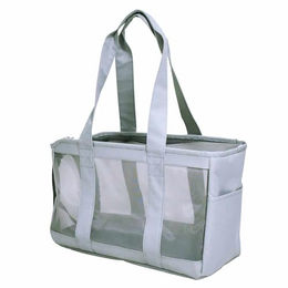 Nobby Hundetransporttasche Hana grau aus Polyester 40 x 20 x 26 cm – Bild 1 von 4