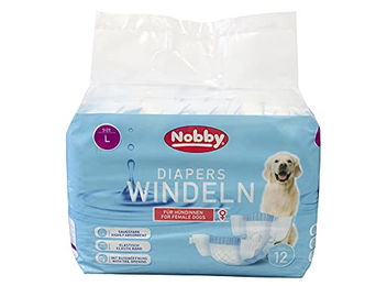 Nobby Hundewindeln für Hündinnen Größe L 12 Stück – Bild 1 von 2