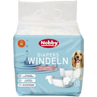 Produktbild von Nobby Hundewindeln für Hündinnen Größe M 12 Stück
