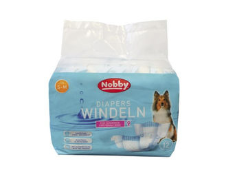 Nobby Hundewindeln für Hündinnen Größe S mit 28-40 cm Hüftumfang 12 Stück – Bild 1 von 3