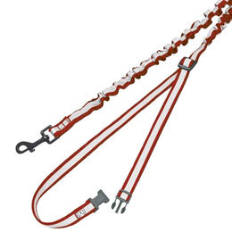 Nobby Joggingleine Elastic Sportgeschirr für Hunde Rot Größe L 80-120 cm – Bild 1 von 2