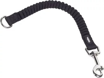 Nobby Joggingleine Soft Stop Belt XL Schwarz aus Nylon für große Hunde – Bild 1 von 2