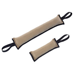 Nobby Jute Dummy Wurfspielzeug für Hunde Klein 27 x 7 cm Braun Beige - 350 g – Bild 1 von 2