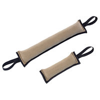 Produktbild von Nobby Jute Dummy Wurfspielzeug für Hunde Klein 27 x 7 cm Braun Beige - 350 g