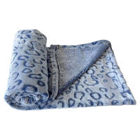 Produktbild von Nobby Katzen Fleece Plaid Chui hellblau 50 x 75 cm