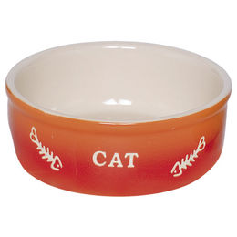 Produktbild von Nobby Katzen Futternapf aus Keramik in Orange Gradient - 250 ml