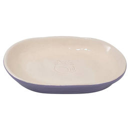Nobby Katzen Futternapf Jada Keramik Flieder Creme 0,10 l - 0,1 l – Bild 1 von 7