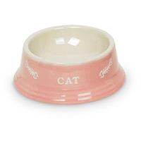 Produktbild von Nobby Katzen Keramiknapf Rosa Beige