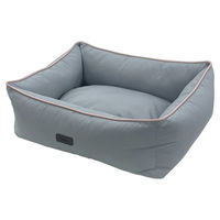 Produktbild von Nobby Katzen Komfortbett Seira eckig pastellblau 90 x 75 x 24 cm