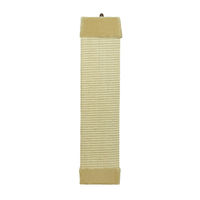 Produktbild von Nobby Katzen Kratzbrett mit Sisalfläche und Plüsch beige 61x15cm
