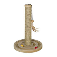 Produktbild von Nobby Katzen Kratzsäule Spin & Pole aus Holz in Naturfarben