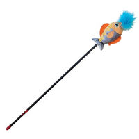 Produktbild von Nobby Katzen-Plüschspielzeug Wedel mit Fisch und Catnip 41 cm