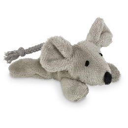 Nobby Katzen Spielzeug Plüsch Maus mit Catnip Grau 9 cm – Bild 1 von 7