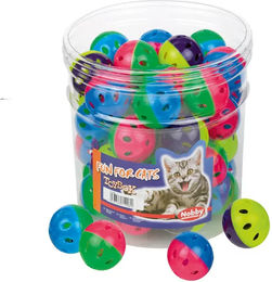 Nobby Katzen Spielzeug Set mit 42 bunten Kunststoffbällen – Bild 1 von 2