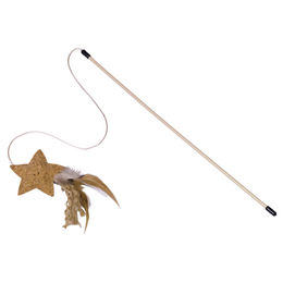 Produktbild von Nobby Katzenangel mit Korkstern und Catnip in Beige