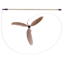 Produktbild von Nobby Katzenangel Wirbelwind aus Metall in Rot und Braun