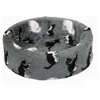 Produktbild von Nobby Katzenbett aus Plüsch grau 50 cm - 50 cm