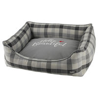Produktbild von Nobby Katzenbett Campo eckig grau 75 x 60 x 23 cm