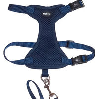 Produktbild von Nobby Katzengarnitur Mesh Blau Leine und Geschirr Größe L-XL
