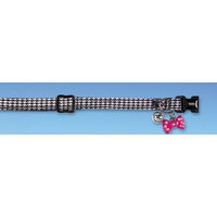 Produktbild von Nobby Katzenhalsband Pepita aus Nylon verstellbar mit Glöckchen 20-32 cm - 1 Stk.