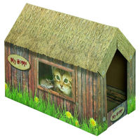 Produktbild von Nobby Katzenhaus aus Karton mit Kratzfunktion 49 x 26 x 36 cm