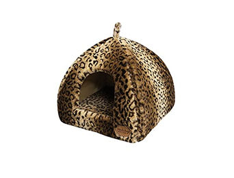 Produktbild von Nobby Katzenhöhle Alanis eckig Leopard braun 40 x 40 x 35 cm