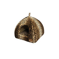 Produktbild von Nobby Katzenhöhle Alanis eckig Leopard braun 40 x 40 x 35 cm