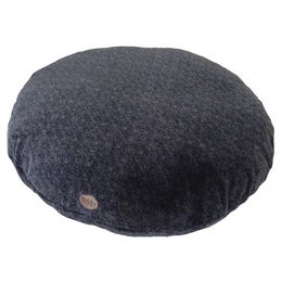 Produktbild von Nobby Katzenkissen rund Cuddly aus Plüsch Grau XL Ø 132 cm x 20 cm