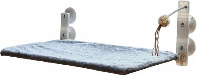 Nobby Katzenliege Tapado Fensterliege Hängematte aus Plüsch mit Saugnäpfen – Bild 1 von 4