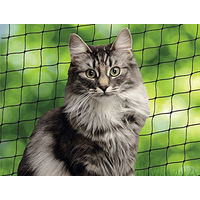 Produktbild von Nobby Katzenschutznetz schwarz Größe S aus Kunststoff - 6 m