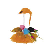 Produktbild von Nobby Katzenspielplatz Bunt Orange - 15 cm