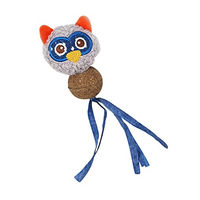 Produktbild von Nobby Katzenspielzeug Eule aus Plüsch mit Catnip 7,5 cm bunt